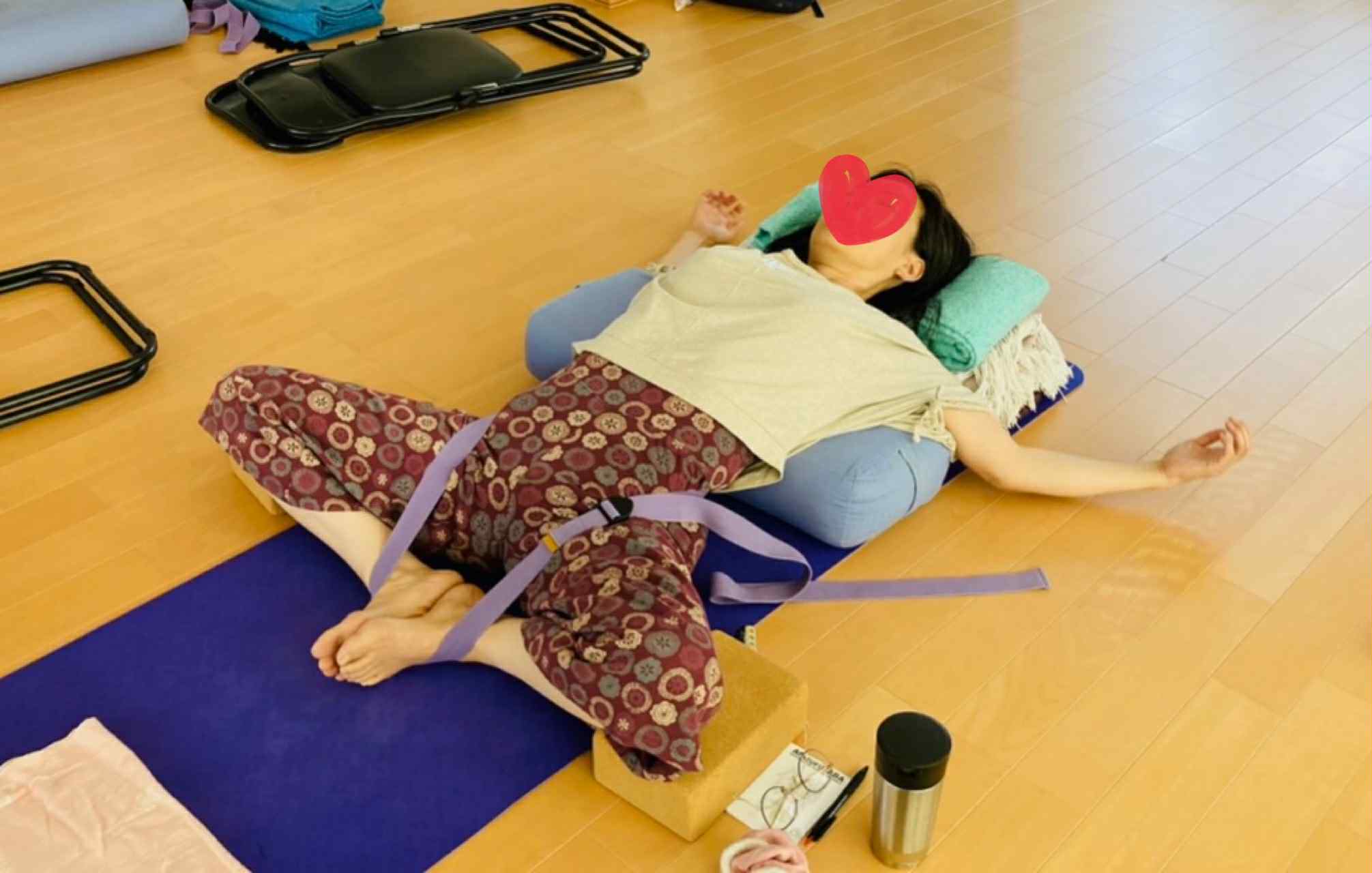 ハタヨガベーシック講師養成講座リストラティブ部門開催